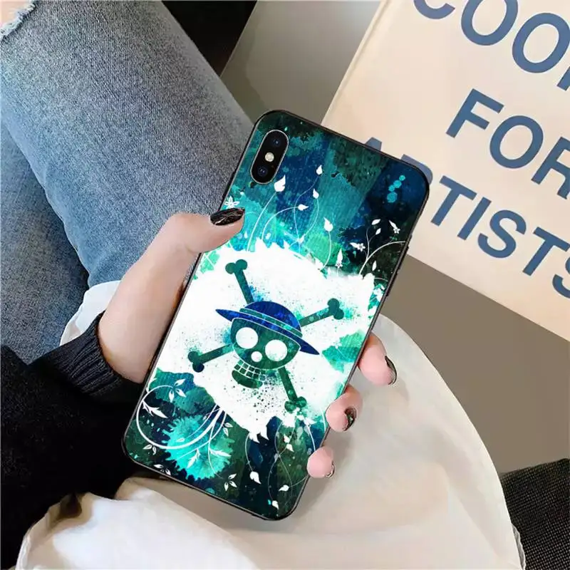

One Piece Luffy Anime Tempered Phone Case for iPhone 11 12 pro XS MAX 8 7 6 6S Plus X 5S SE 2020 XR mini