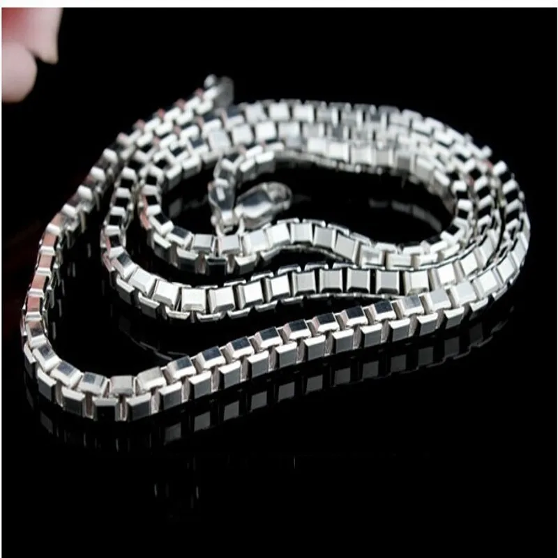 Мужские и женские ювелирные изделия из тайского серебра 925 пробы короткая