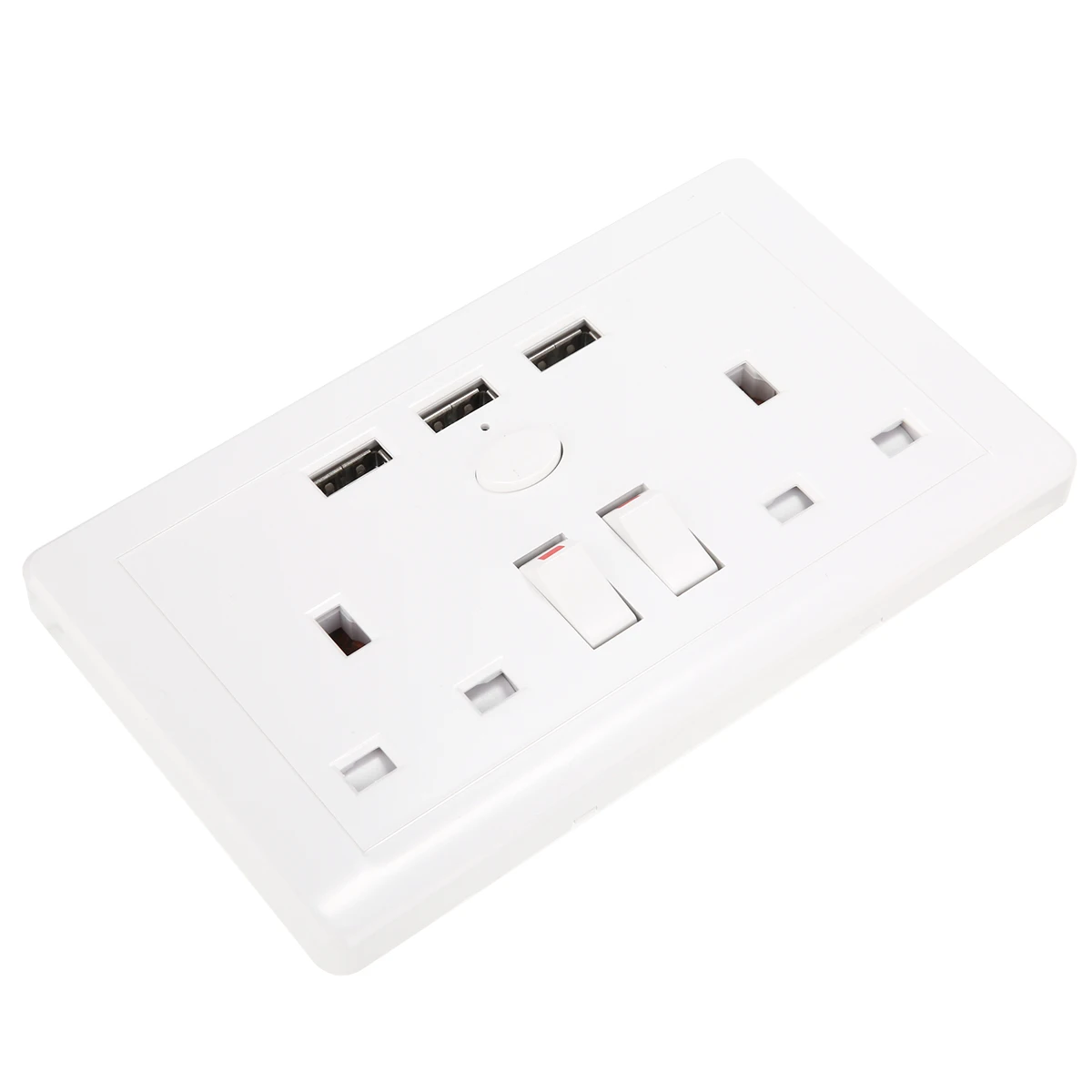 1 шт. штепсельная вилка стандарта Великобритании электрическая розетка с 3 USB