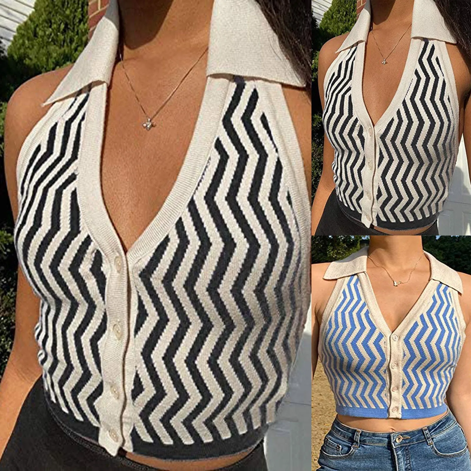 

2021 Women's Corset Top Fashion Sexy Solid Color Hanging Neck Backless Wrap Blouse Tops For Women Summer споѬивнй оп женский