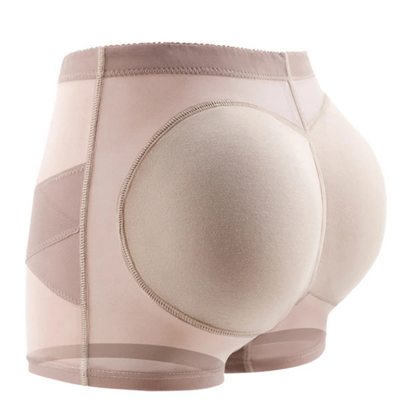 

Women Plus Size Body Shaper Butt Lifter Hip Enhancer Pads Underwear Shapewear Padded Control Panties Shaper Booty Fake Pad Brief