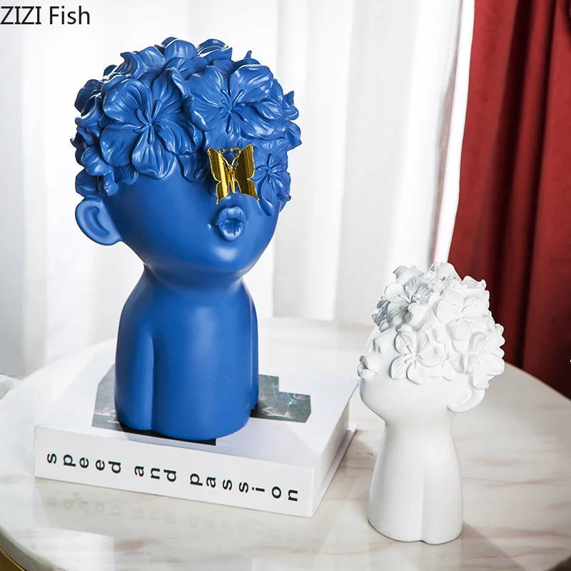 Смола человека Скульптура Золотая Бабочка абстрактный Рисунок