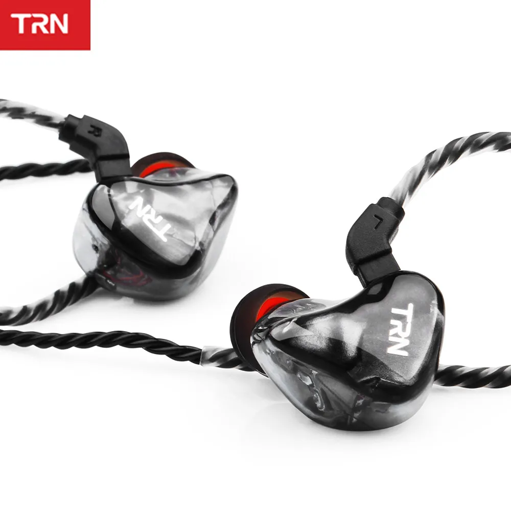 TRN X6 6BA сбалансированная арматура гарнитура HIFI наушники в ухо Fever кабель