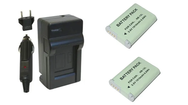 NB 12L NB12L аккумулятор + зарядное устройство для Canon PowerShot G1 X Mark II G1X 2 N100 и VIXIA Mini X.|batteries