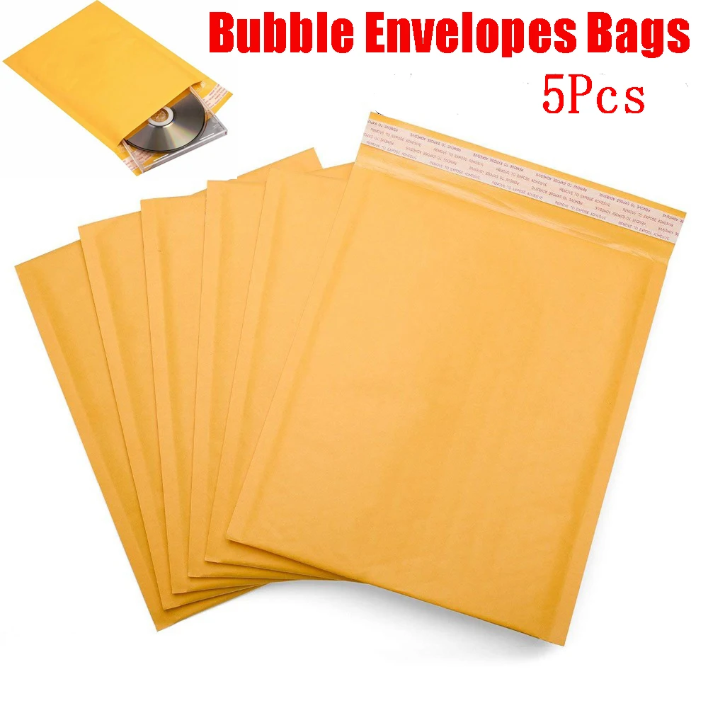 5 шт. самоклеящиеся Конверты из крафт-бумаги | Дом и сад