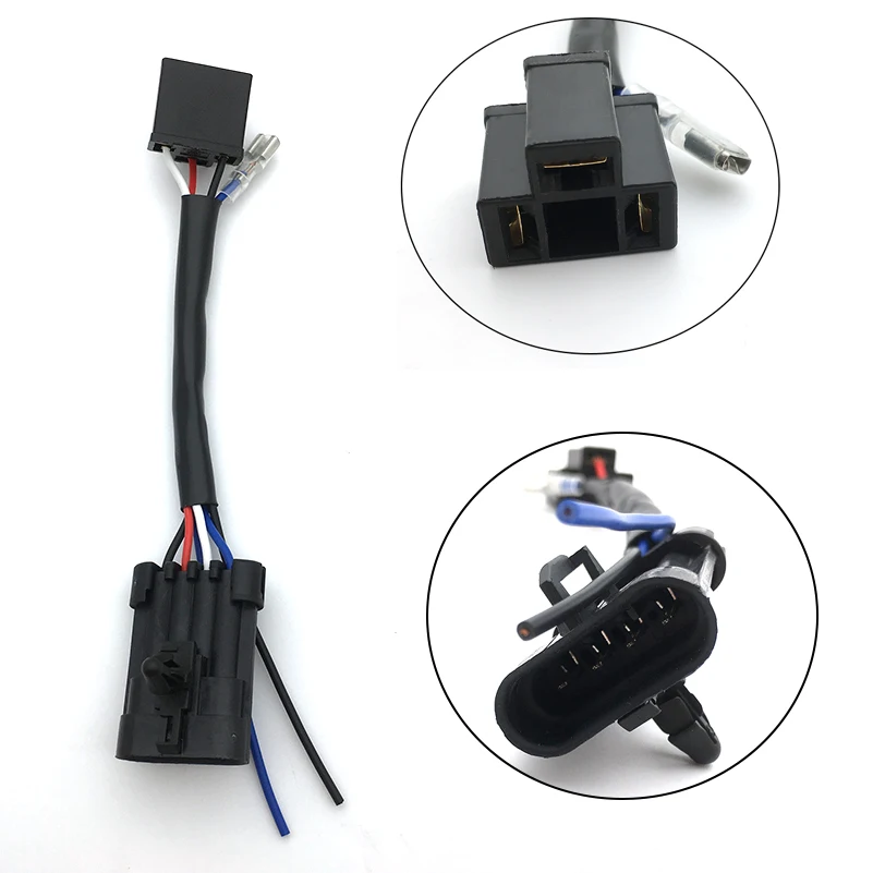 40 Вт 7 дюймов H4 аксессуары для мотоциклов фара кронштейн фары 4 5 дюйма