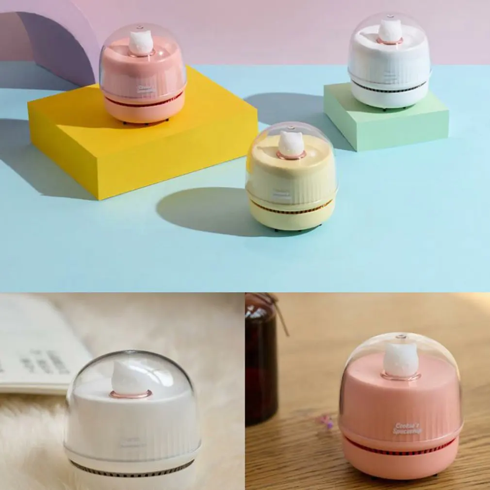 Маленький Настольный пылесос с милой кошкой и USB-портом | Компьютеры офис