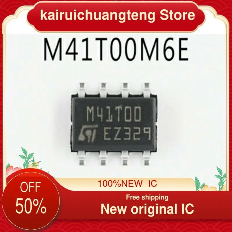 

(1 шт.) M41T00M6E M41T00M6 M41T00M SOP-8 новый оригинальный IC