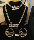 Ювелирные наборы AurolaCo XOXO, ожерелье с именем на заказ, ожерелье с именем на заказ, ожерелье XOXO, подарок для женщин