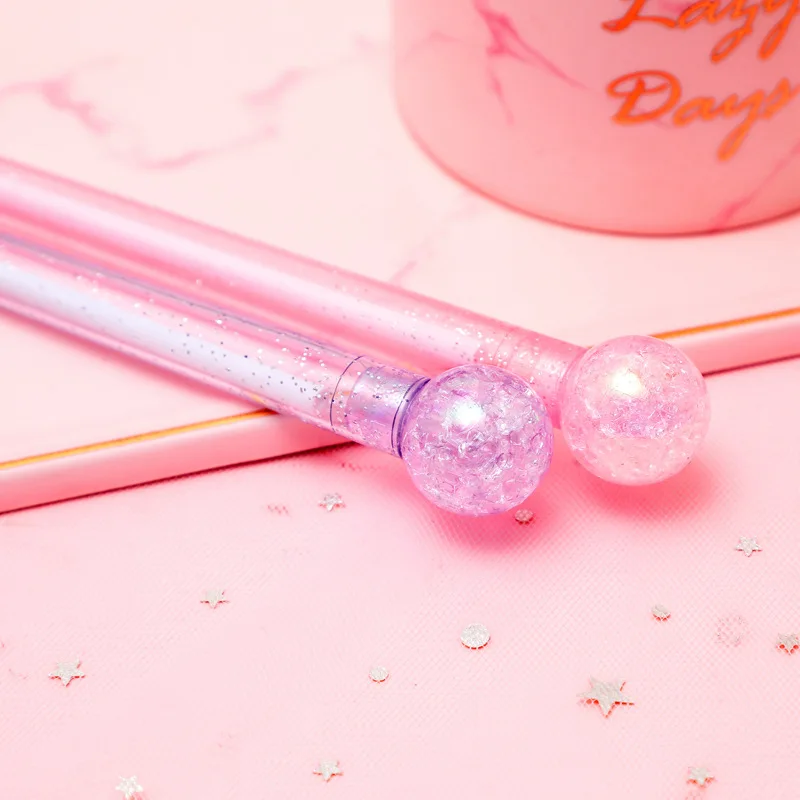 50 шт. Корейская творческая шариковая нейтральная ручка с трещинами милые