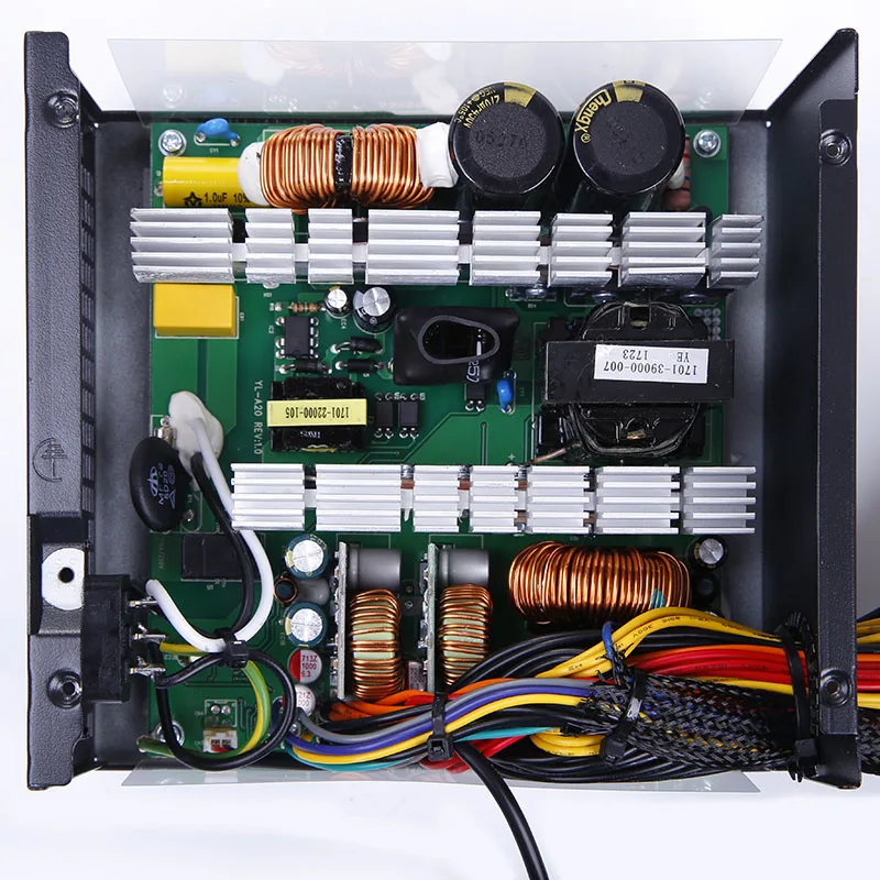 PC Sever ATX источник питания 1600W 80 Gold Altcoin криптомонета PSU горная установка GPU для GTX1080 1060 RX470 480 570 Eth и т. Д. BTC XMR A