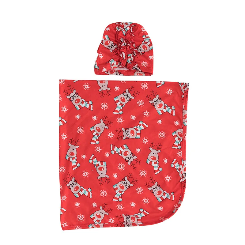 Комплект из 2 предметов одежда для маленьких детей младенцев Одеяло Обёрточная