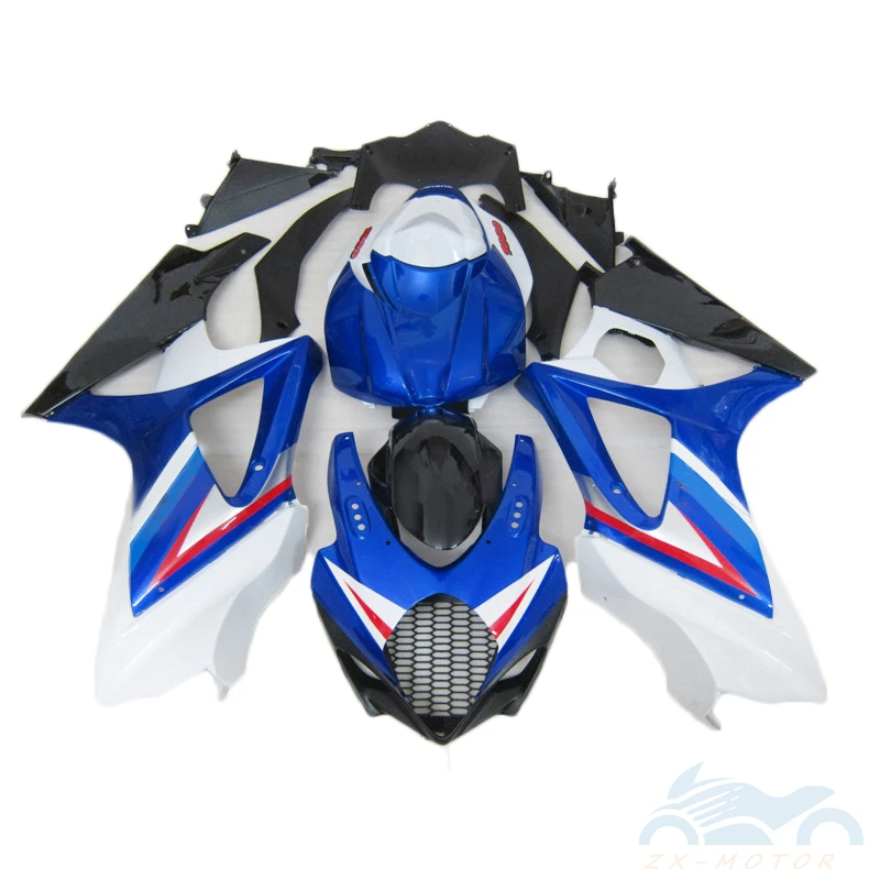 

Высококачественные превосходные комплекты обтекателей для Suzuki GSXR1000 K7 2007 2008 синий черный белый комплекты обтекателей GSXR1000 07 08 BN19