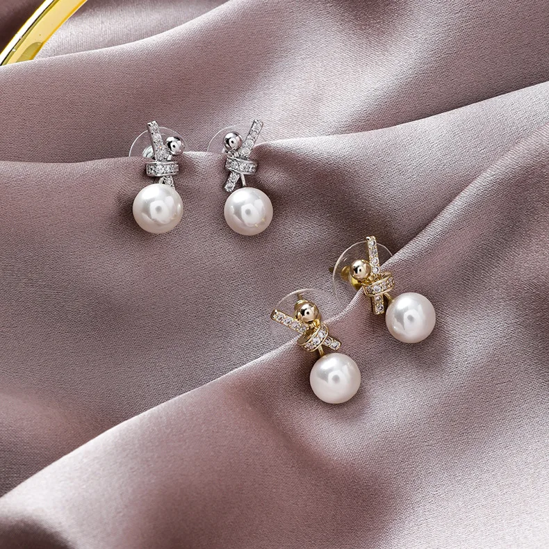 Женские серьги-капельки с искусственным жемчугом в корейском вечерние ле 2020 |