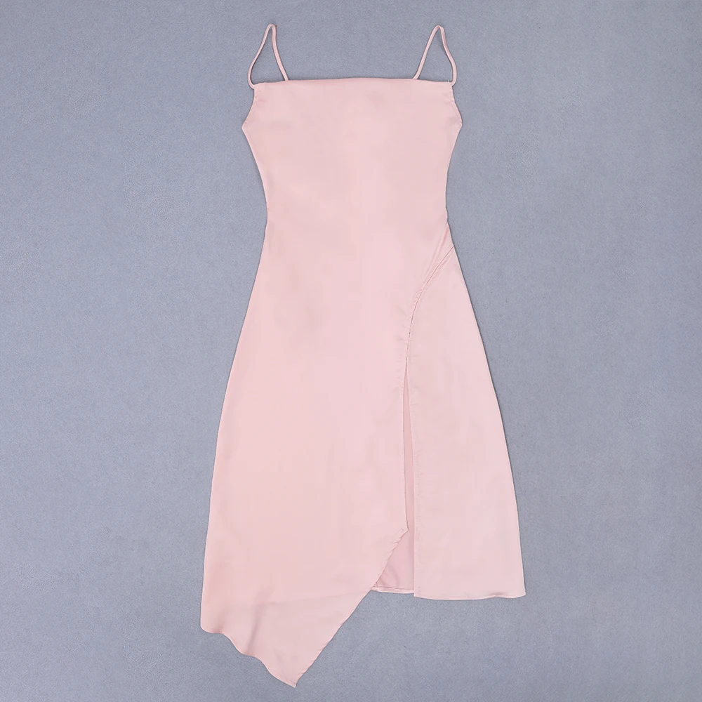 Женское вечернее платье на тонких бретельках элегантное Клубное облегающее для