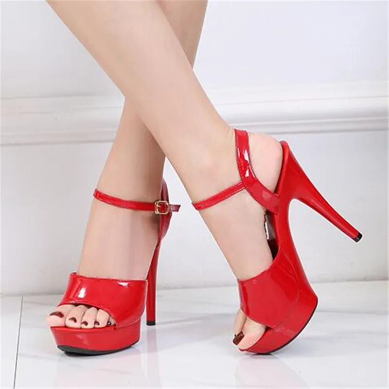 Летние туфли 34 43 женские модельные на высоком каблуке для прогулок и шоу артефакт