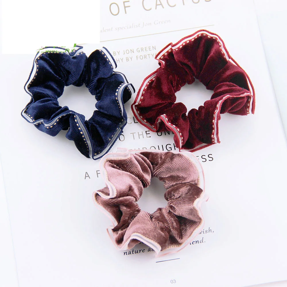 Эластичные резинки для волос в Корейском стиле женщин и девушек резинка