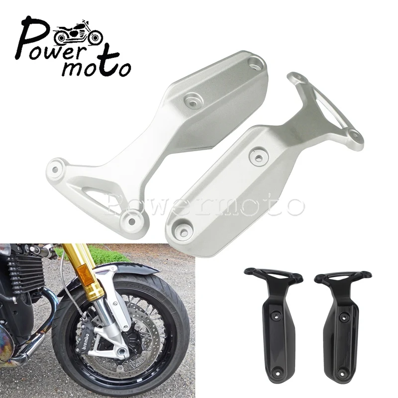 

Aluminum Motorcycle Front Fender Mounting Bracket Hugger Mudguard Holder Splash Cover Support Stand for BMW R NINE T R9T 14-19
