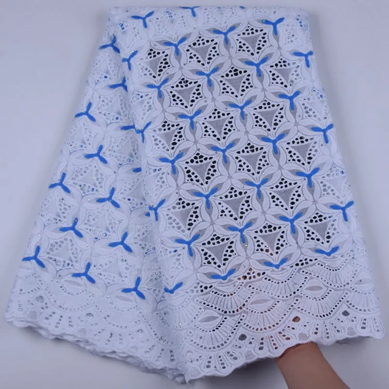 Чистый хлопок африканская кружевная ткань 2019 высококачественное кружево