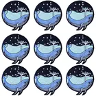 10 шт., пластыри Pulaqi с рисунком Кита