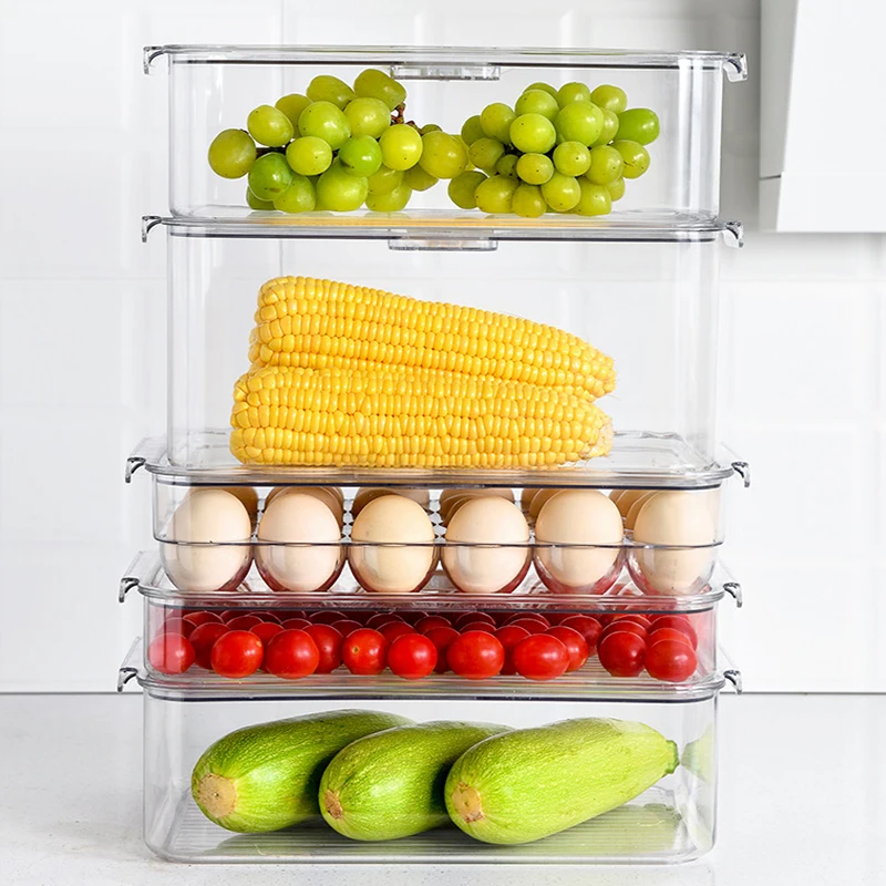 Контейнер для хранения продуктов с сушилкой кухонный органайзер овощей фруктов