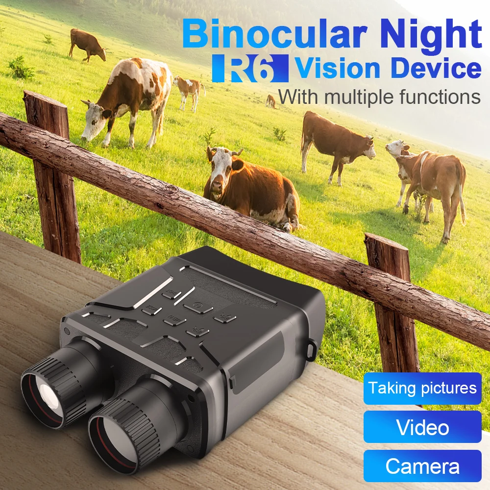 Digital Infrared Night Vision Device Binoculars Photography Video Telescope Wild Observation For Camping Hunting | Инструменты