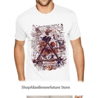 Футболка мужская, с рисунком в виде костей иллюминатов, пирамиды, большого размера