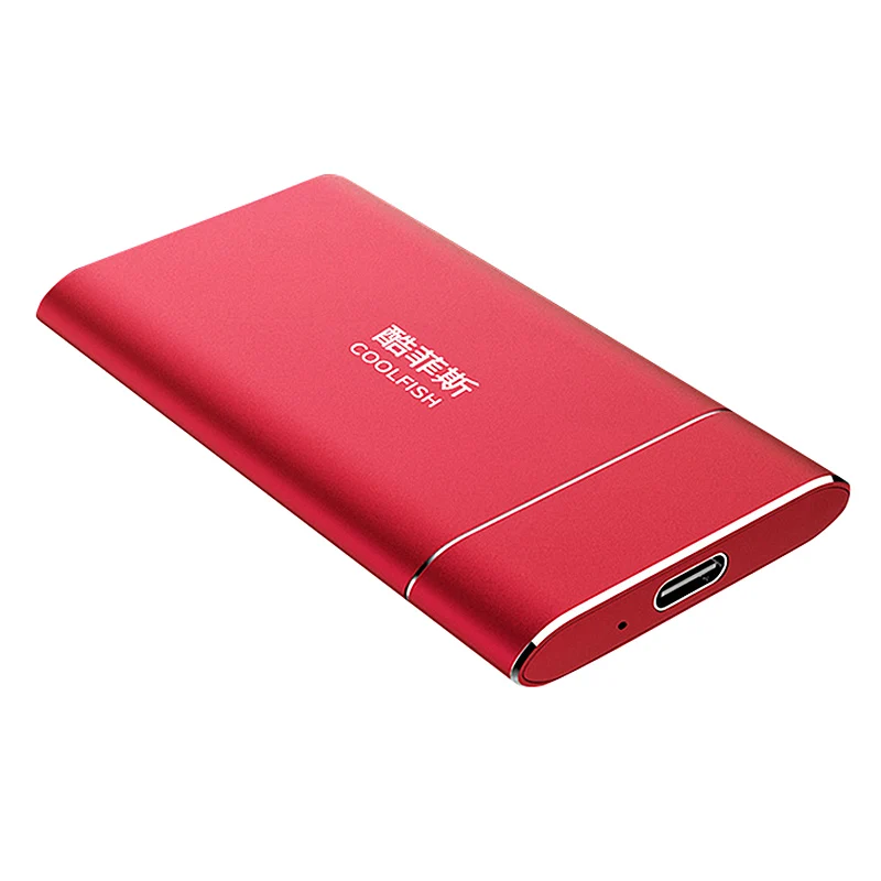 COOLFISH внешний жесткий диск NGFF SSD 1 ТБ Type C 3 Mini твердотельный накопитель/мобильный