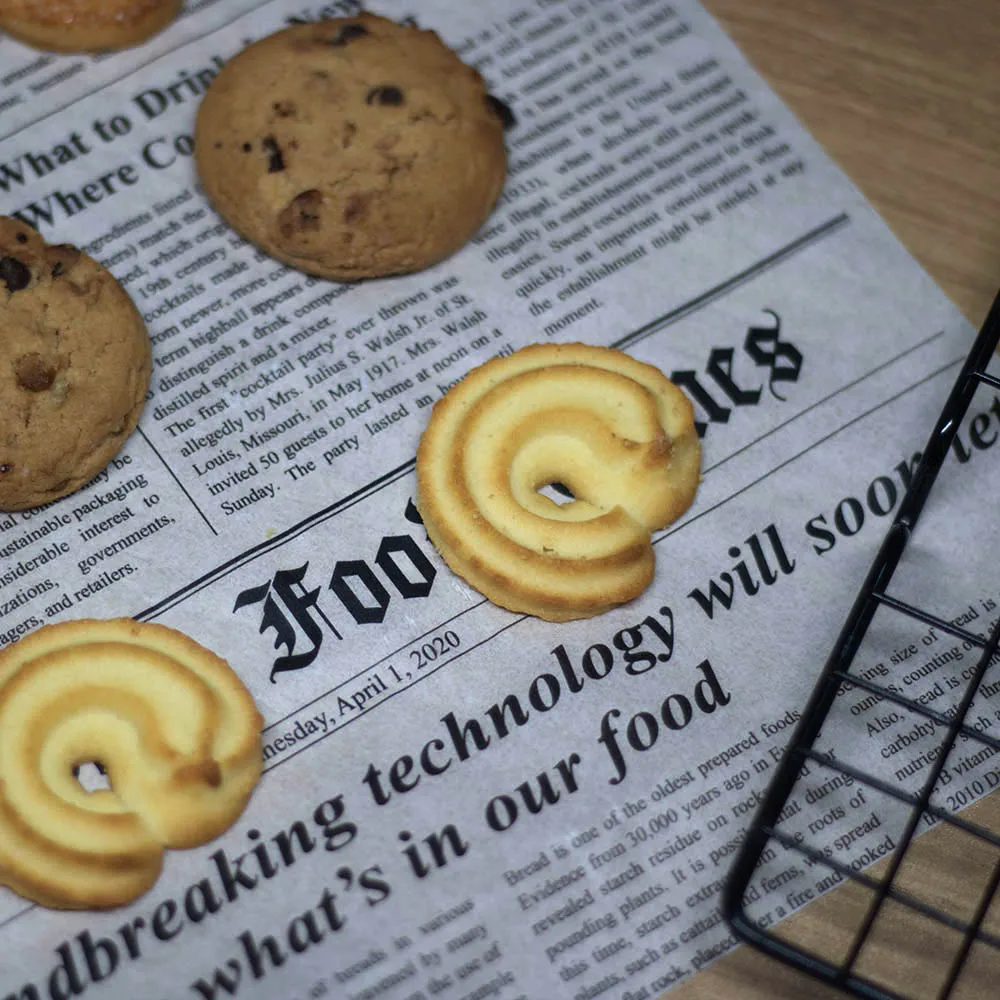 

Cokytoop Parchment Paper Baking Tools Food Grade Grease Paper Bread Burger Fries Wrappers Cookie Oilpaper 3 Meters
