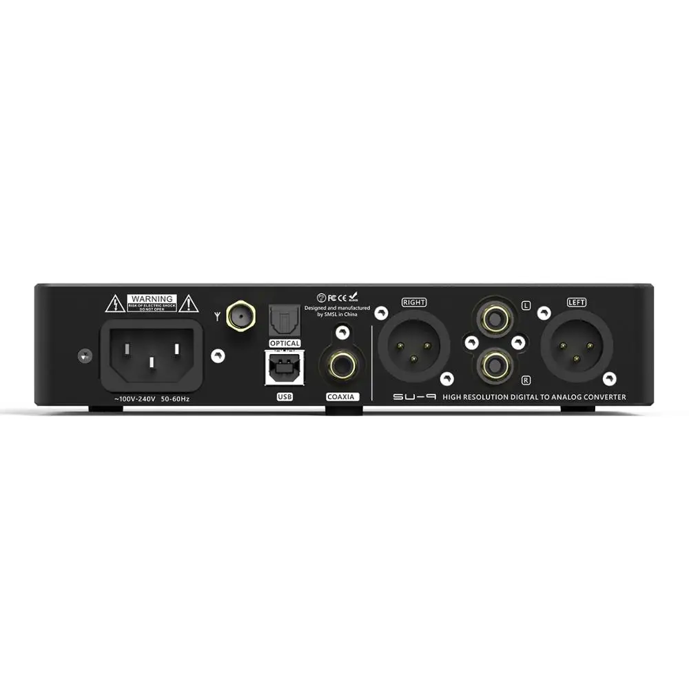 SMSL SU-9 MQA Audio DAC ES9038Pro XMOS DSD512 PCM768kHz32Bit Bluetooth 5 0 UAT LDAC USB сбалансированный выходной