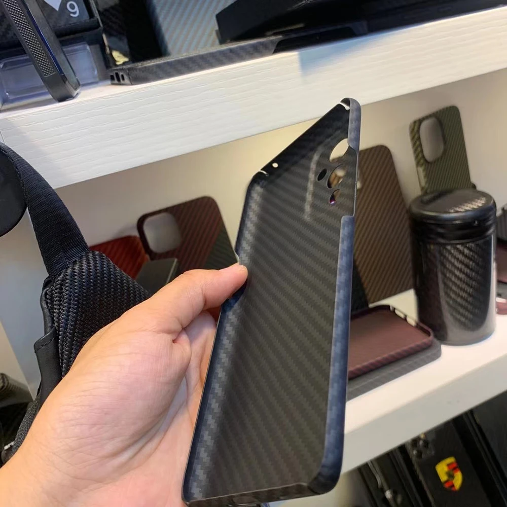 Najtaniej Qadir Oryginalna Obudowa Z Włókna Węglowego Do OnePlus 9 Pro, Ultra-cienka Lekka ForOnePlus 9 R Trwała, Odporna Na Upadek Obudowa Na Telefon