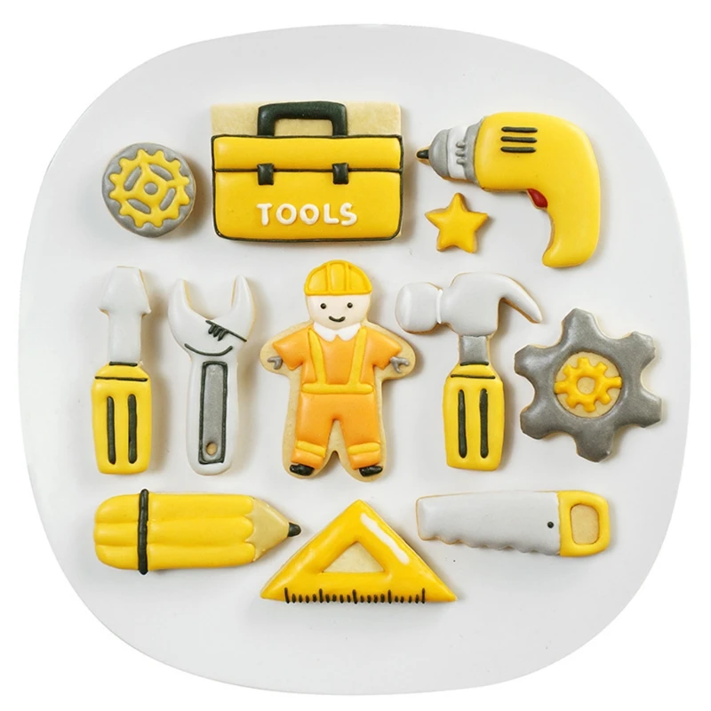 

3D Tools Series Cookie Cutter Mold Stainless Steel DIY Fondant Sugarcraft Pastry