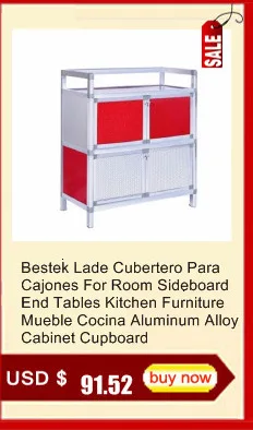 Bestek Lade Cubertero Para Cajones для комнаты сервант торцевые столы кухонная мебель Mueble Cocina алюминиевый сплав шкаф