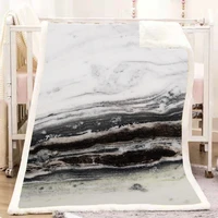 abstract pattern sherpa blanket marble four seasons comfortable warm soft throw blanket marbles pattern tiles unique