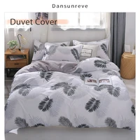 dansunreve 1pc duvet cover cat floral geometric bedding covers quilt case 240x220cm single queen twin king no pillowcase