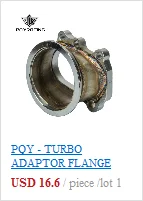 PQY-3," Vband 90 градусов для модели" cast Turbo "локоть переходный фланец 304 нержавеющая сталь для T3 T4 Турбокомпрессор PQY-TEA35