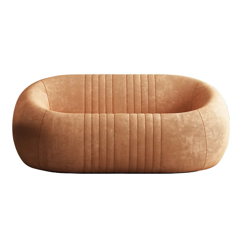 

Modern Nordic Living Room Furniture Luxury Small Leisure Reclining Couch Velvet Fabric Sofa