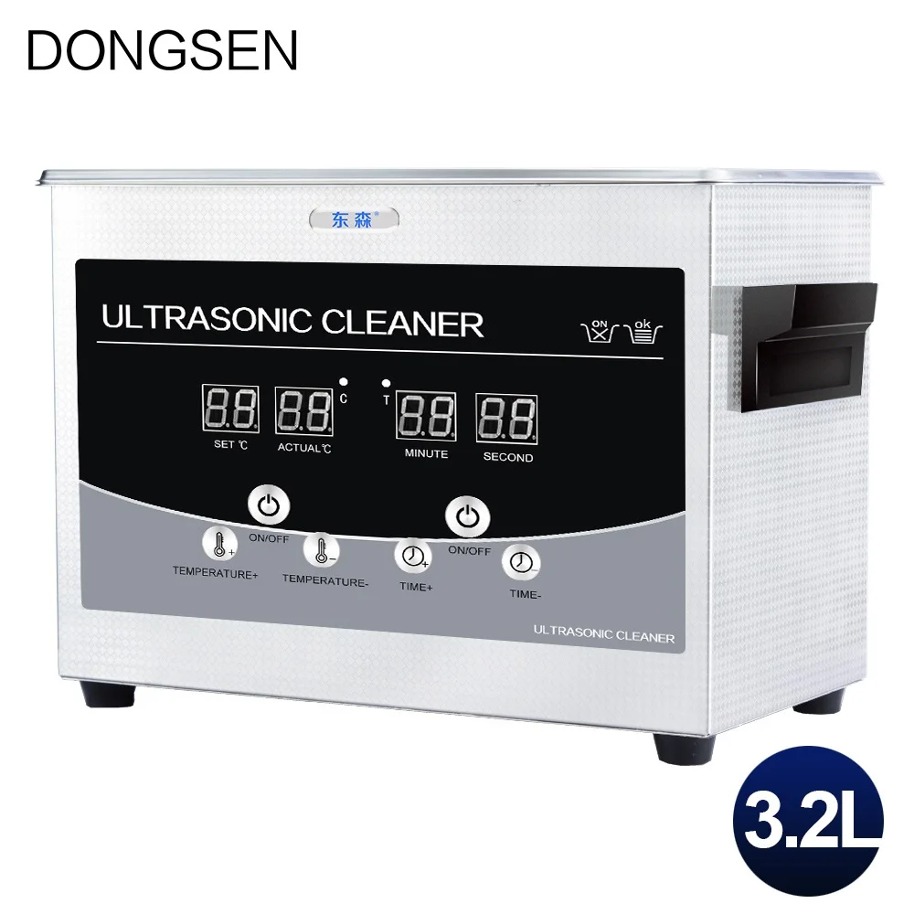 Ультразвуковой очиститель 3 л с тайром нагревателем украшение масло ржавчина