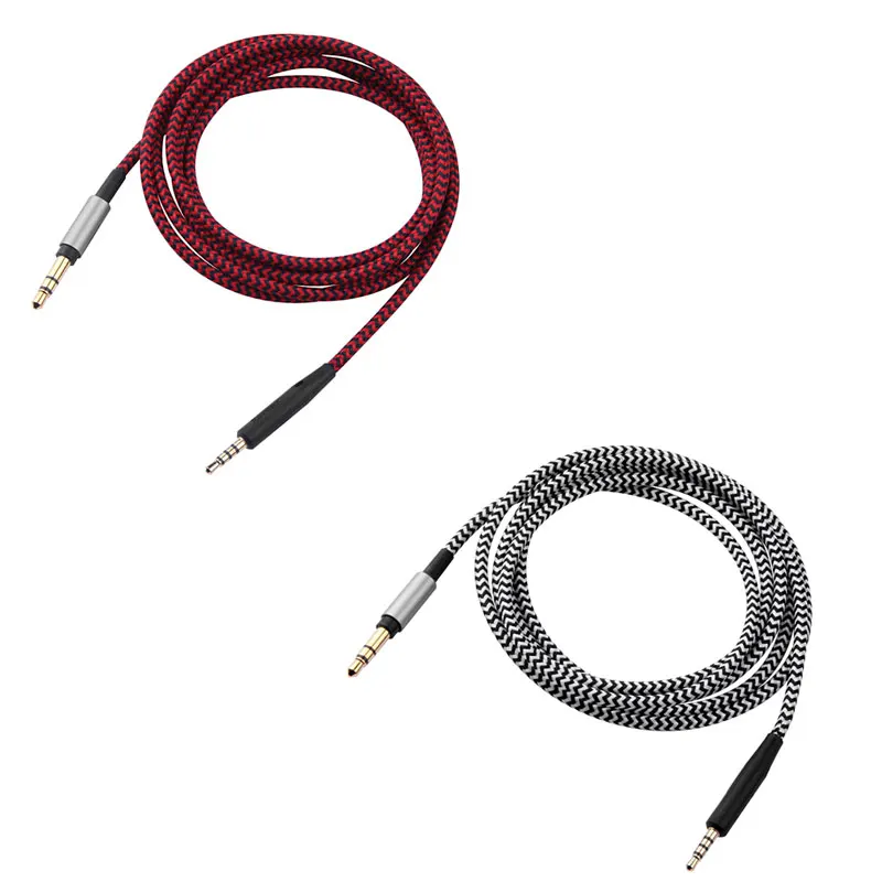

Nylon Audio Cable For Bose QuietComfor QC25 QC35 QC45 700 Headphones.