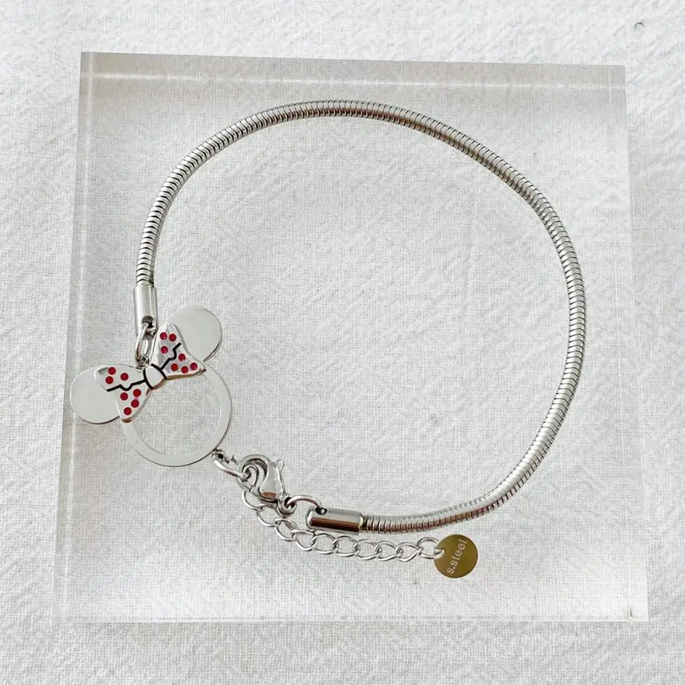 Модные очаровательные браслеты для женщин и мужчин подарок браслеты-мыши с