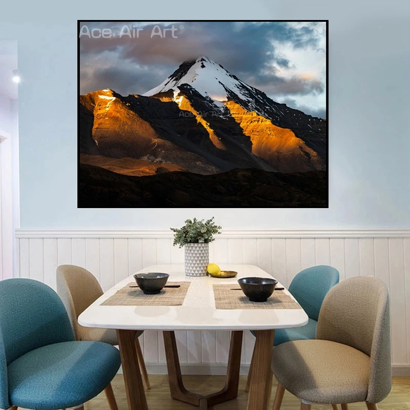 

5D DIY Himalaya Moun Landscape Diamond Painting Natural Scenery Full Round Square Embroidery Cross Stitch Home Decor Gift
