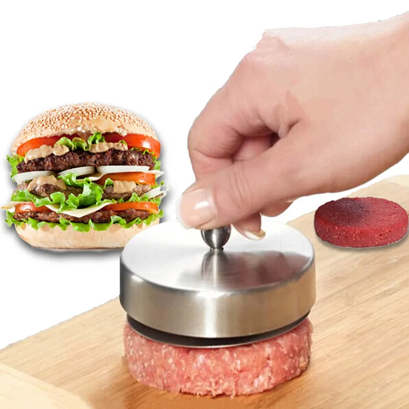 

DIY Hamburger Presses Maker Mold Cutlets Pork Beef Meat Pie Patties Burger Making Kitchen Accessories Cooking Tool