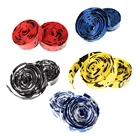 Велосипедная Спортивная пробковая лента для руля + 2 штекера для руля, нескользящий ремень, Резиновая лента, велосипедные аксессуары