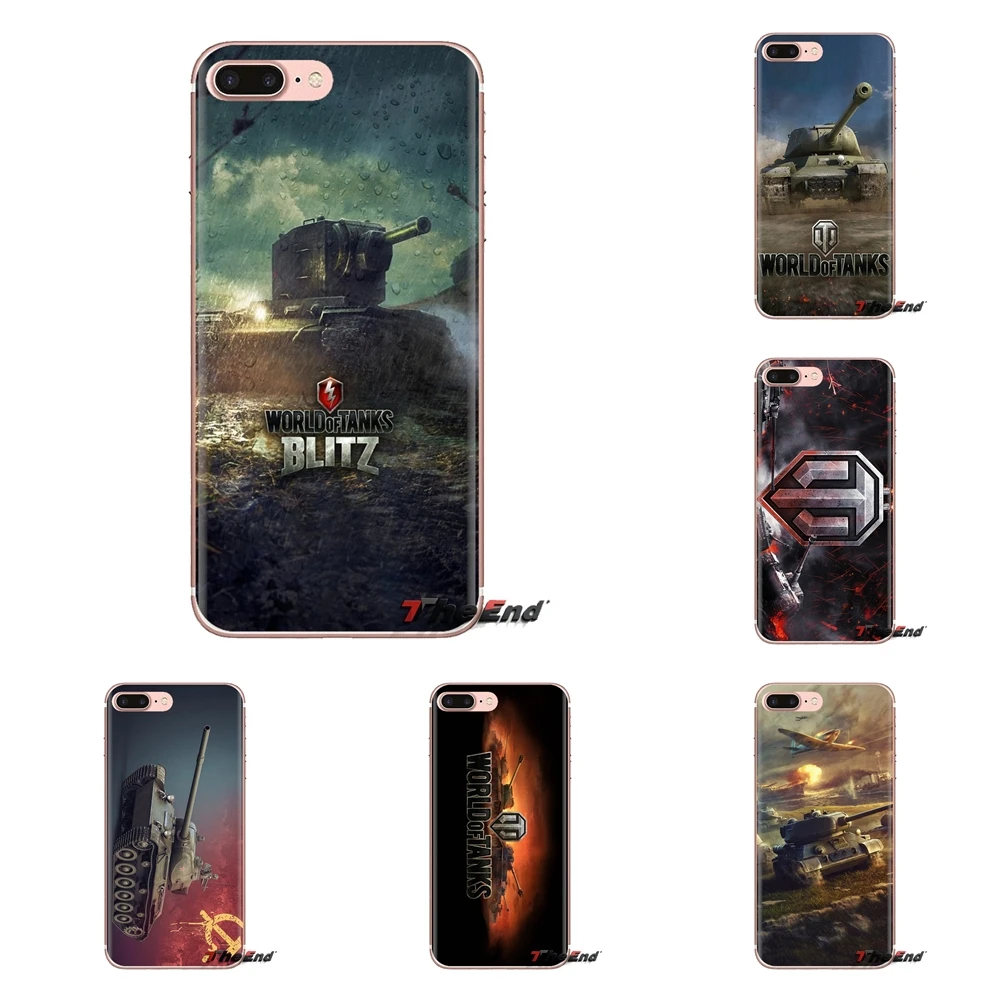 world of tanks game WOT art Logo For Samsung Galaxy S3 S4 S5 Mini S6 S7 Edge S8 S9 S10 Plus Note 3 4 5 8 9 Silicone Shell Covers |