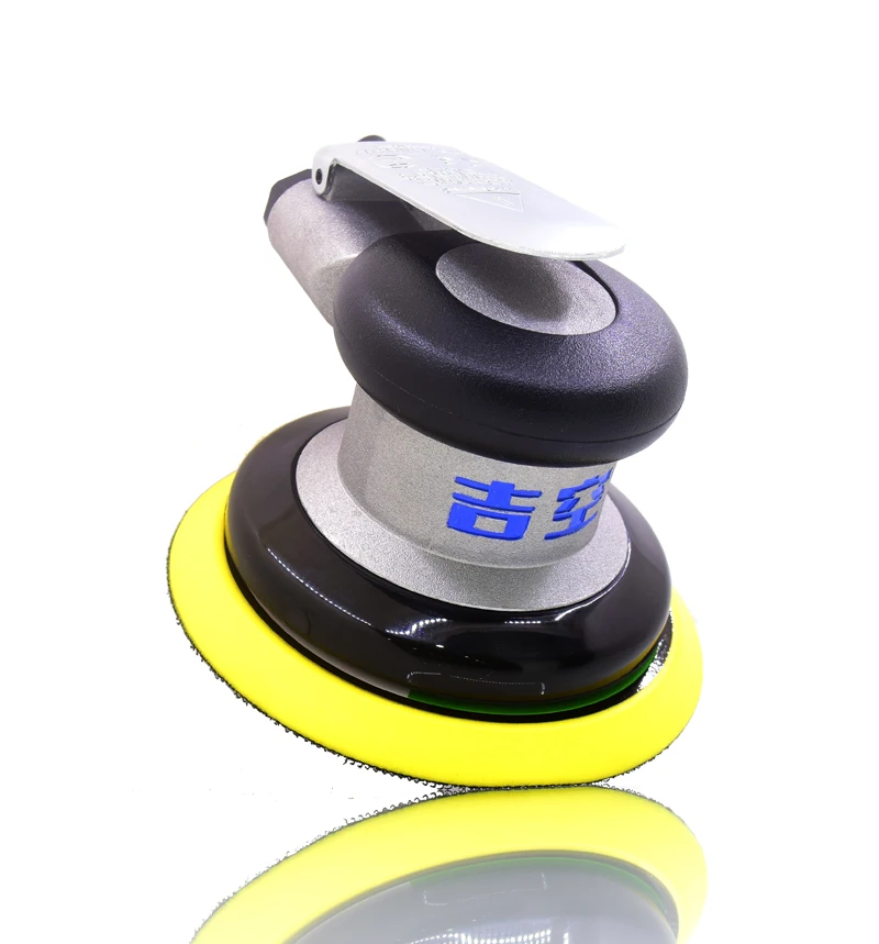 Pneumatic Air Palm Random Orbital Sander Polisher 5 Inch Circle Round Pad OSN-50HE VE 125mm Polishing Finishing DIY | Инструменты