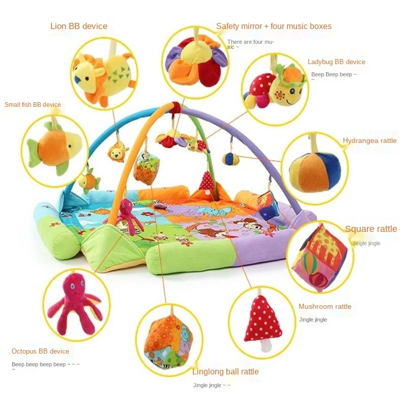 저렴한 클래식 만화 패턴 아기 놀이 매트, 130x130cm, 교육 카펫 장난감, 어린이 활동, 체육관, 부드러운 휴대용 침대 게임 담요 구매 클래식 만화 패턴 아기 놀이 매트, 130x130cm, 교육 카펫 장난감, 어린이 활동, 체육관, 부드러운 휴대용 침대 게임 담요