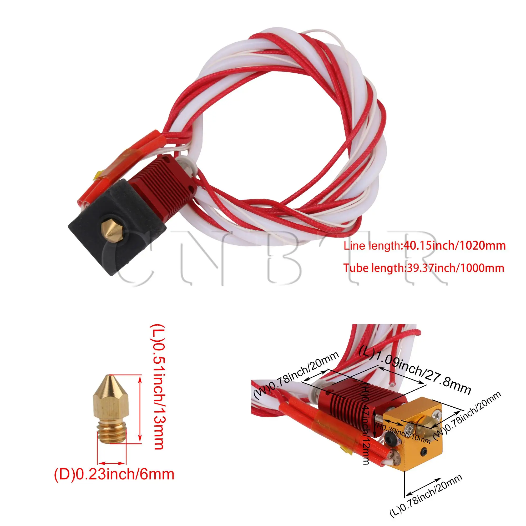 

CNBTR 0,4 , , Hotend Creality Ender 3