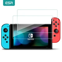 esr screen protector for nintend switch tempered glass hd anti blue light protective glass for nintendo switch lite accessories