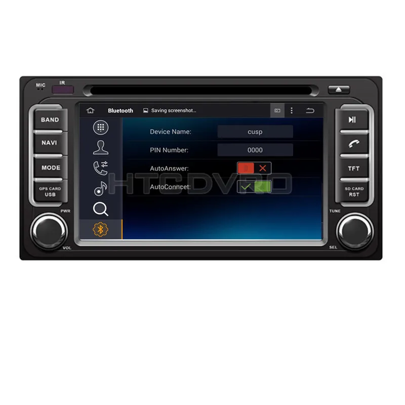 Автомагнитола YMODVHT 6 2 дюйма 8 ядер Android 9 0 7 1 для Toyota Alphard/RAV4/Camry/Corolla/Hilux/Yaris/Vios/high