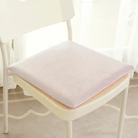 Inyahome Square Chair Soft Pad Thicker Seat Cushion For Dining Patio Home Office Indoor Outdoor Garden Sofa Buttock Cushion Pink